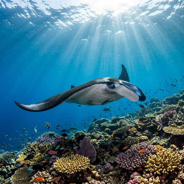 Manta Point - Manta Ray Diving Spot