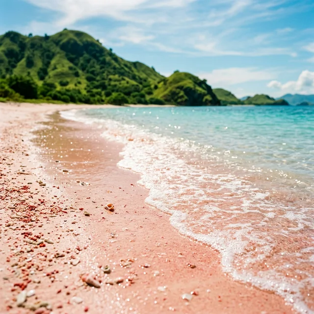 Pink Beach Komodo - Unique Pink Sand